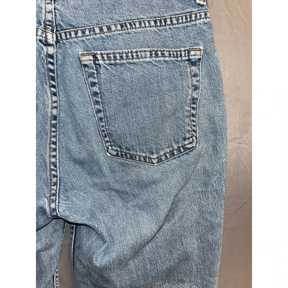 Gap Ankle Flare Jeans‎ Boys 4 Blue Denim Relaxed Fit Medium Wash Streetwear